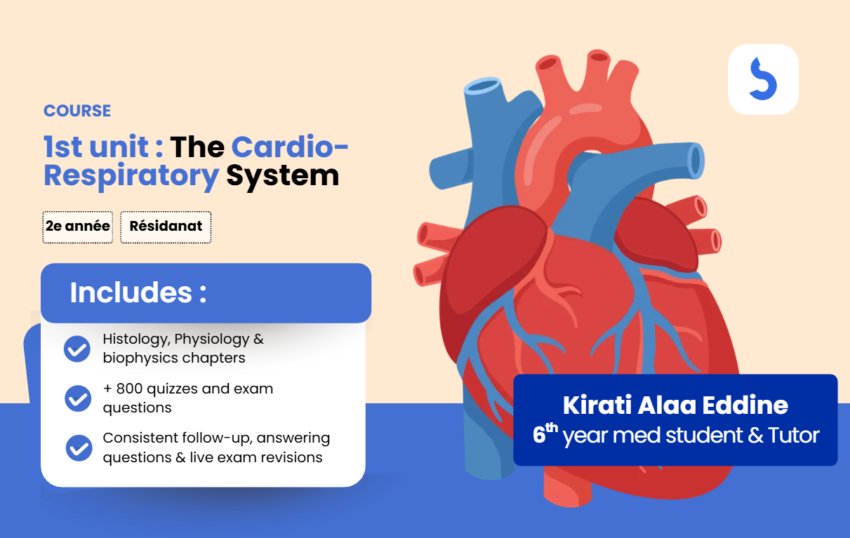 Cardio-Respiratory System | 2nd year, 1st unit.